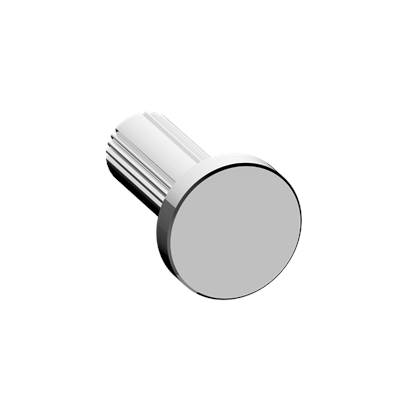 Graff RIVA Contemporary Towel Hook - Fluted Knurled