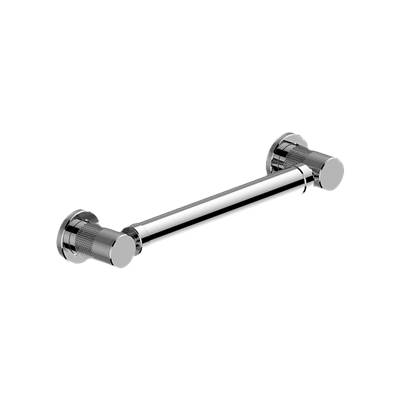 Graff Harley 12" Grab Bar in Brushed Chrome