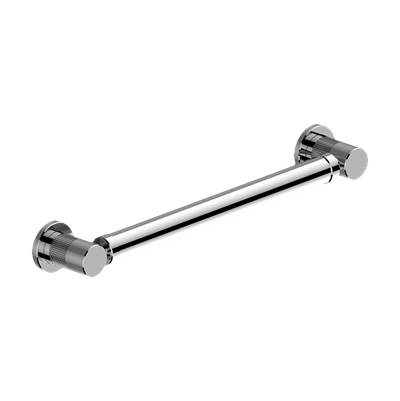 Graff Harley 16" Grab Bar in Brushed Chrome