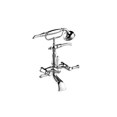 Graff Adley Deck Mounted Tub Filler in Champagne Bronze