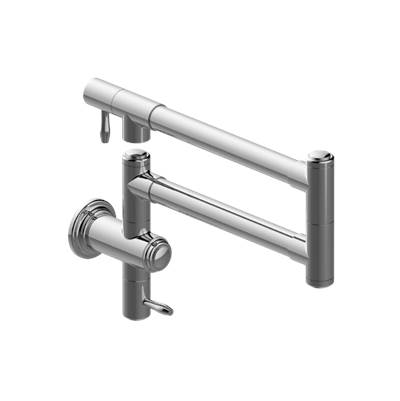 Graff Bollero Pot Filler in Chrome Polished