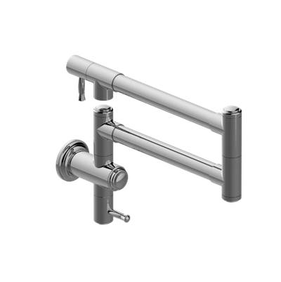 Graff Duxbury Adley Pot Filler in Chrome Brushed