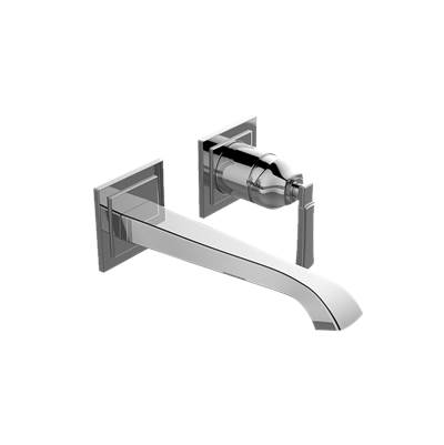 Graff Finezza UNO Wall-Mount Lavatory Faucet - 7-1/2" Spout in Chrome Polished