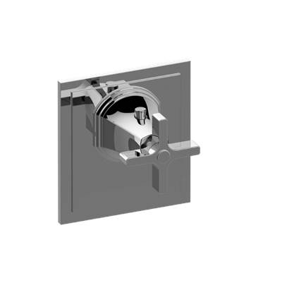 Graff Finezza UNO M-Series Thermostatic Valve Trim in Brushed Chrome