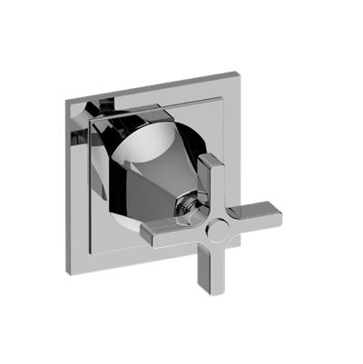 Graff Finezza DUE 2-Way Diverter Trim - Single-Handle Lever in Brushed Chrome