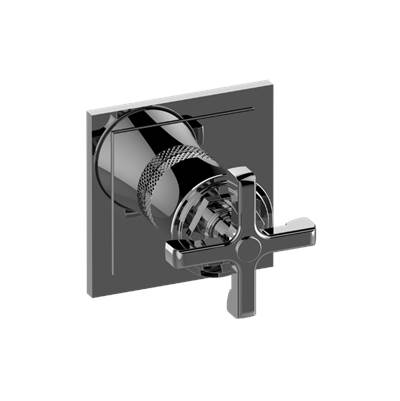 Graff Vignola 2-Way Diverter Trim - Single-Handle Lever in Brushed Chrome