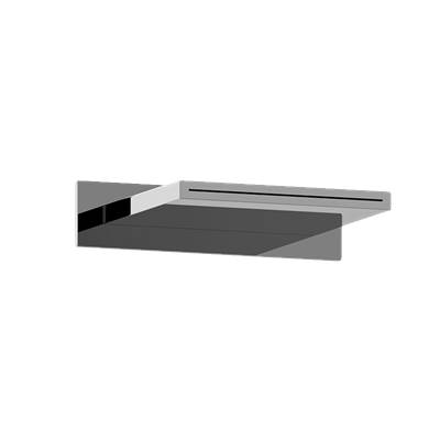 Graff Aqua-Sense Cascade Water Feature in Chrome Brushed
