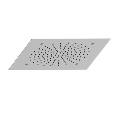 Graff Aqua-Sense Square Ceiling-Mounted Showerhead - 13-3/4'' x 13-3/4'' in Chrome Brushed