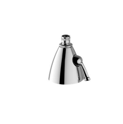 Graff 8-Jet Shower Head in Aged Unlacquered Brass