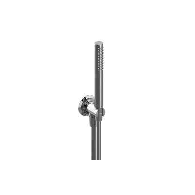 Graff Cameo Contemporary Handshower Set with Integrated Wall Supply Elbow in Polished Chrome
