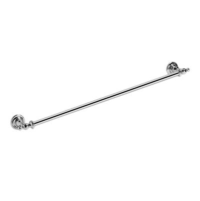 Graff Accessory Towel Bar - 24" in Brushed Chrome