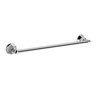 Graff Topaz Towel Bar - 24" in Brushed Chrome