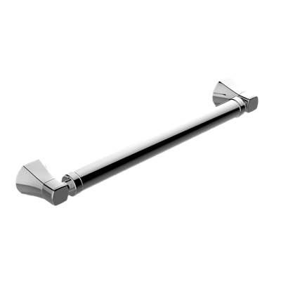 Graff Finezza DUE 16" Grab Bar in Brushed Chrome