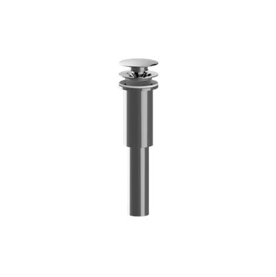 Graff Push-Top Umbrella Pop-Up Drain - Without Overflow in Brushed Chrome