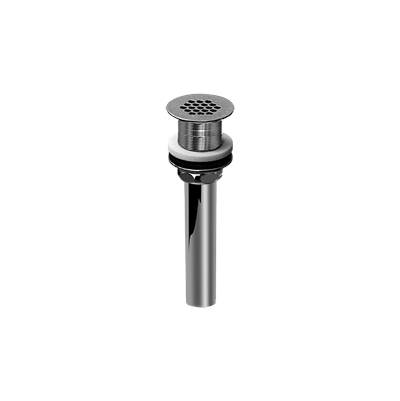 Graff Grid Drain - Without Overflow in Polished Chrome
