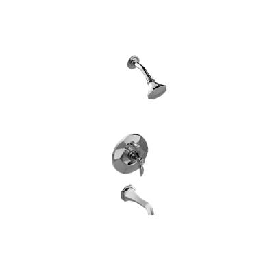 Graff Topaz Pressure Balancing Tub and Shower Trim