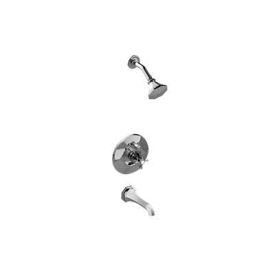 Graff Topaz Pressure Balancing Tub and Shower Trim