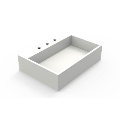 Graff Sublime Countertop Sink - Three Faucet Holes