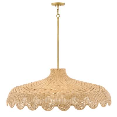 Hinkley Lighting Open Air Chandelier in Light Copper Bronze