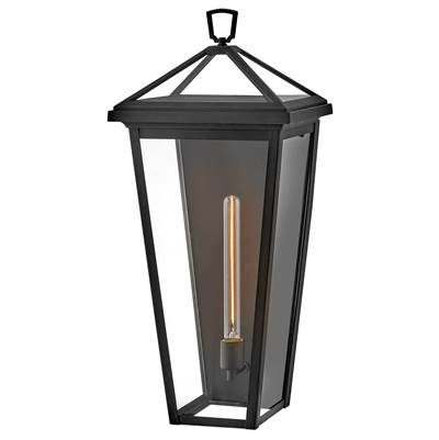 Hinkley Lighting Alford Place Outdoor Wall Lantern - Large in Museum Black