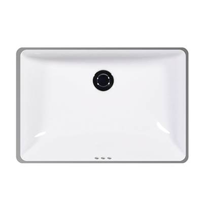 Icera Muse Undermount Bathroom Sink - Medium in Matte White