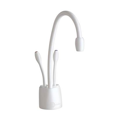 InSinkErator Pro Indulge Contemporary Instant Hot and Cold Water Dispenser in White
