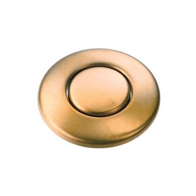 InSinkErator Pro SinkTop Switch Push Button in Brushed Bronze