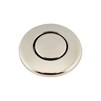 InSinkErator Pro SinkTop Switch Push Button in Polished Nickel