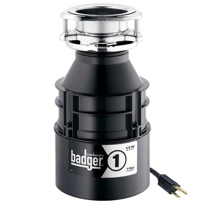 InSinkErator Badger 1 Garbage Disposal - 1/3 HP