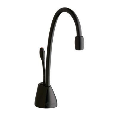 InSinkErator Indulge Contemporary Instant Hot Water Dispenser Faucet in Black