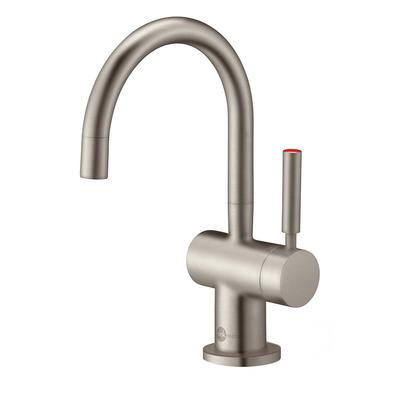 InSinkErator Indulge Modern Instant Hot Water Dispenser Faucet in Satin Nickel