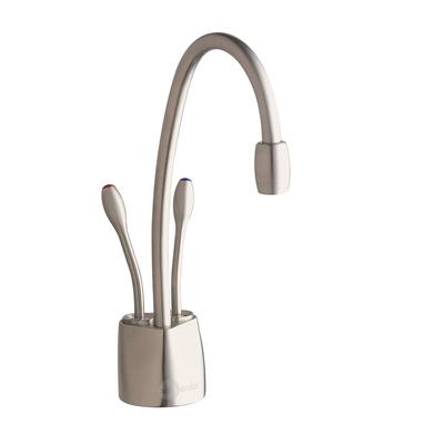 InSinkErator Indulge Contemporary Instant Hot and Cold Water Dispenser in Satin Nickel
