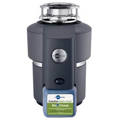 InSinkErator Evolution Septic Assist Garbage Disposal - 3/4 HP