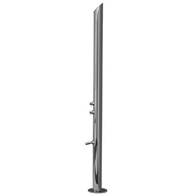 Jaclo Aqua Adagio Outdoor Shower Column - Floor Install