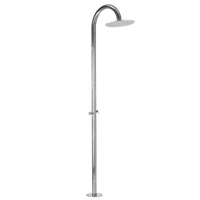 Jaclo Aqua Staccato Outdoor Shower Column - Floor Install