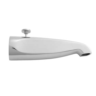 Jaclo 8 1/2" Reach Diverter Tub Spout in Antique Brass