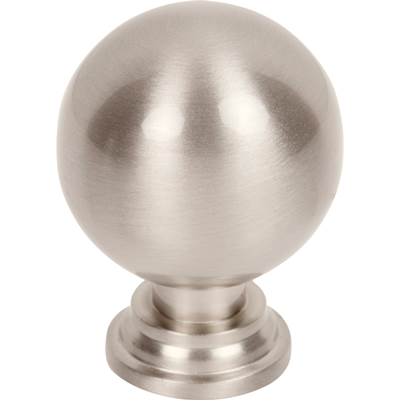 Jeffrey Alexander Davis Cabinet Knob - 1-1/8" in Satin Nickel