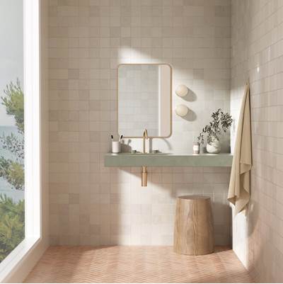 Kast Lars Wall Mount Sink - 47-1/4" x 18-7/8" RH in Ash
