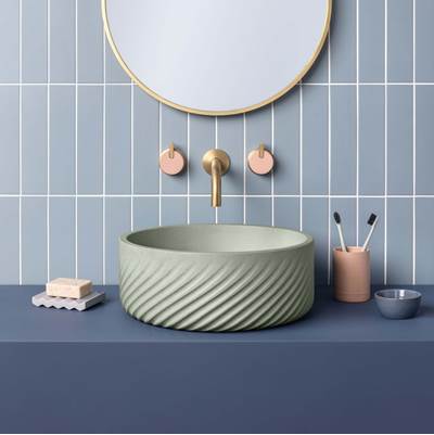 Kast Mila Vessel Bathroom Sink in Ash