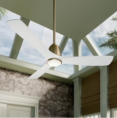 Kichler Volos II Ceiling Fan - 54-inch in Copper