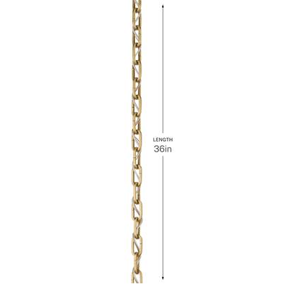 Kichler Lighting 36'' Square - Heavy Duty Chain in Lacquered Brass