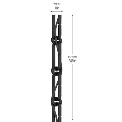 Kichler Lighting 36'' Square - Decorative Chain in Black