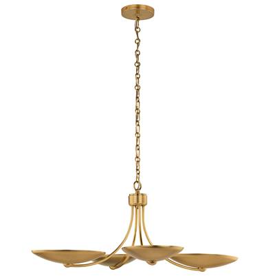 Kichler Palmela 4-Light Semi Flush Chandelier