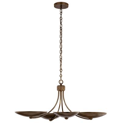 Kichler Palmela 4-Light Semi Flush Chandelier
