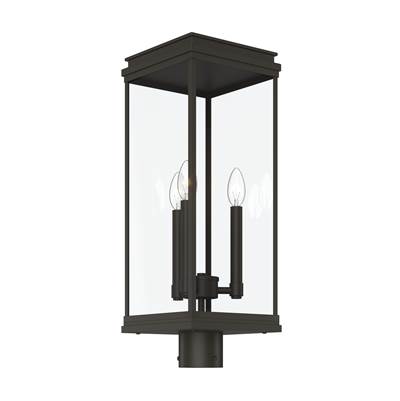 Kichler Lundon Outdoor Post 3-Light in Oil Rubbed Bronze
