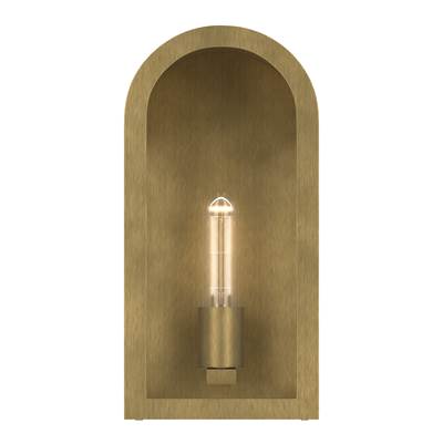 Kichler Lighting Marea Wall - Outdoor - 1-Light in Natural Brass