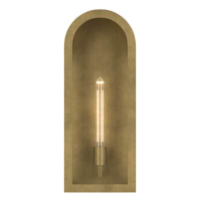 Kichler Lighting Marea Wall - Outdoor - 1-Light in Natural Brass