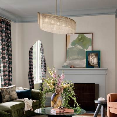 Kichler Lighting Khaite 5-Light Linear Chandelier