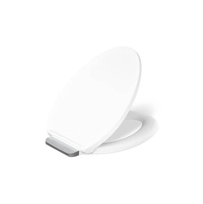 Kohler Glissade Elongated Toilet Seat - ReadyLatch - Quiet-Close in Polished Chrome