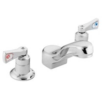 Moen Commercial M Dura Two-Handle Bathroom Sink Faucet - 0.5 GPM in Chrome